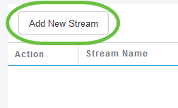 To add a media stream, click Add New Stream. 