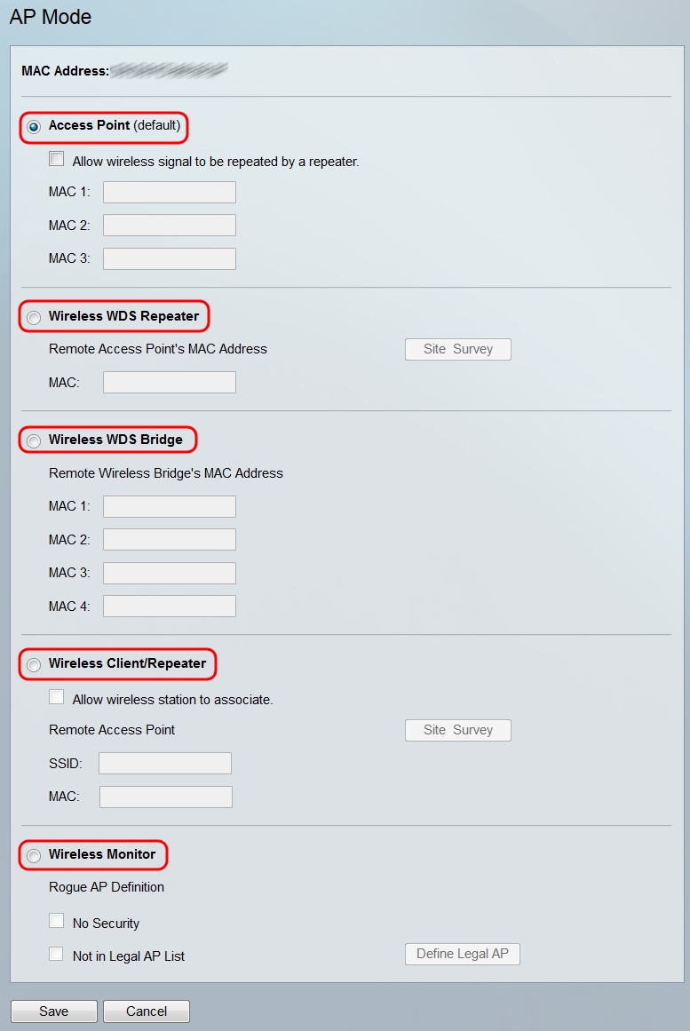 Configure AP Mode on the WAP4410N Cisco