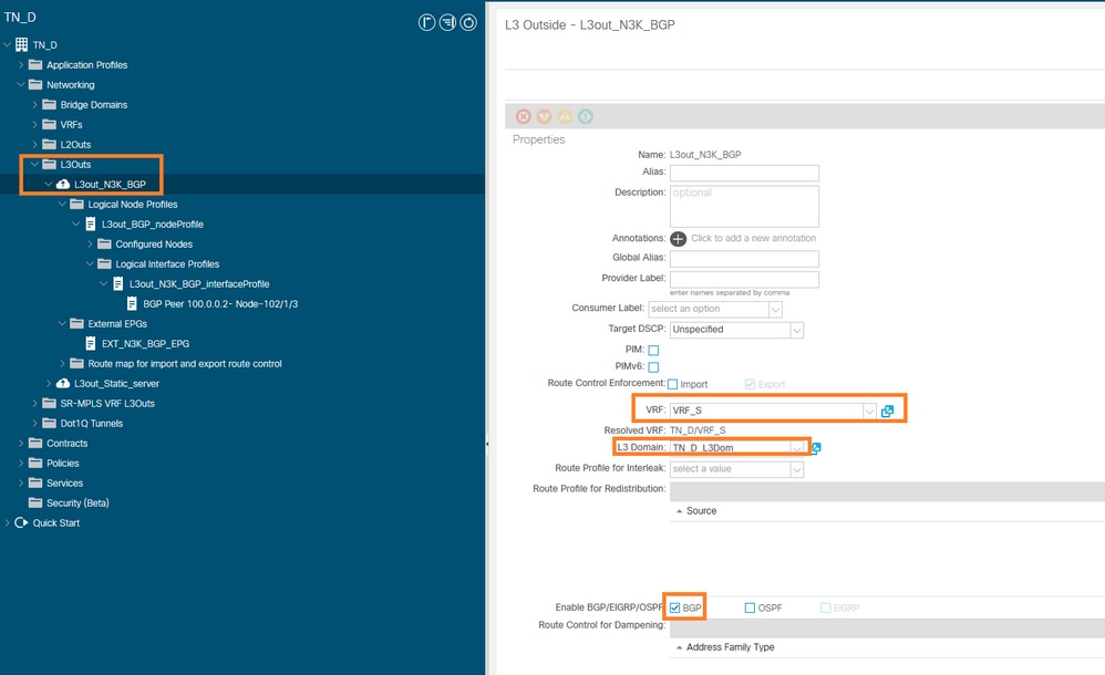 Configure BGP Protocol