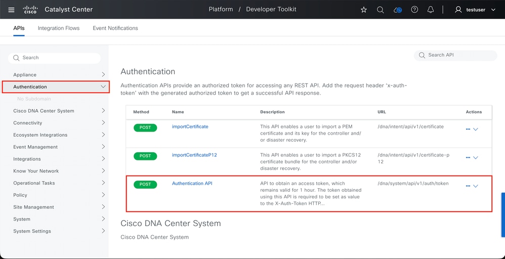 Catalyst Center Developer Toolkit