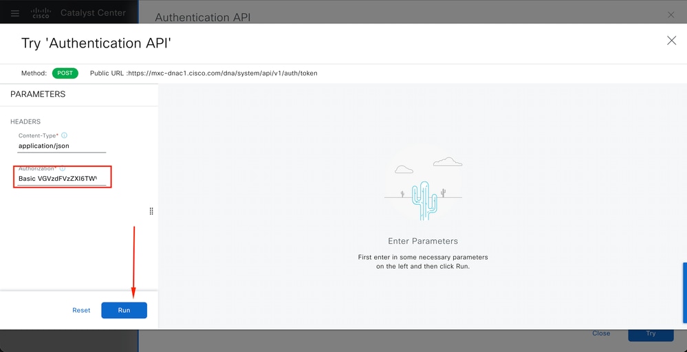 Inputting Basic Auth with Encoded base64 username and password