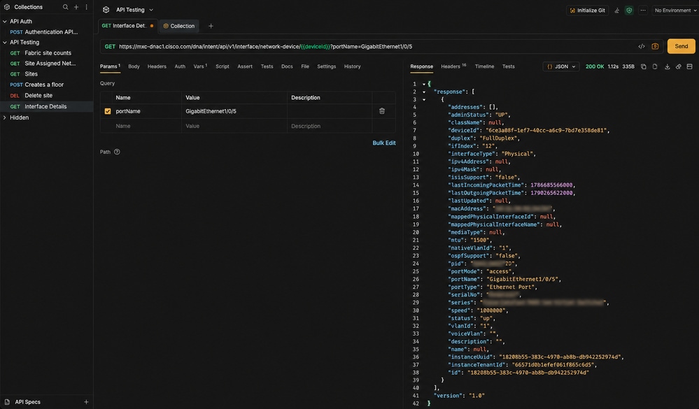 GET Request Applying a Query