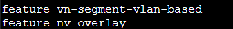 Enabling VXLAN Features