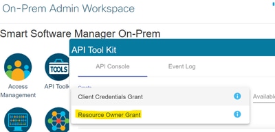On-Prem Admin Workspace
