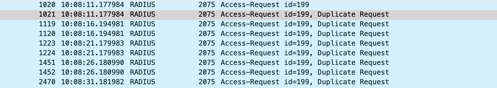 Packet Capture on WLC with Increased MTU