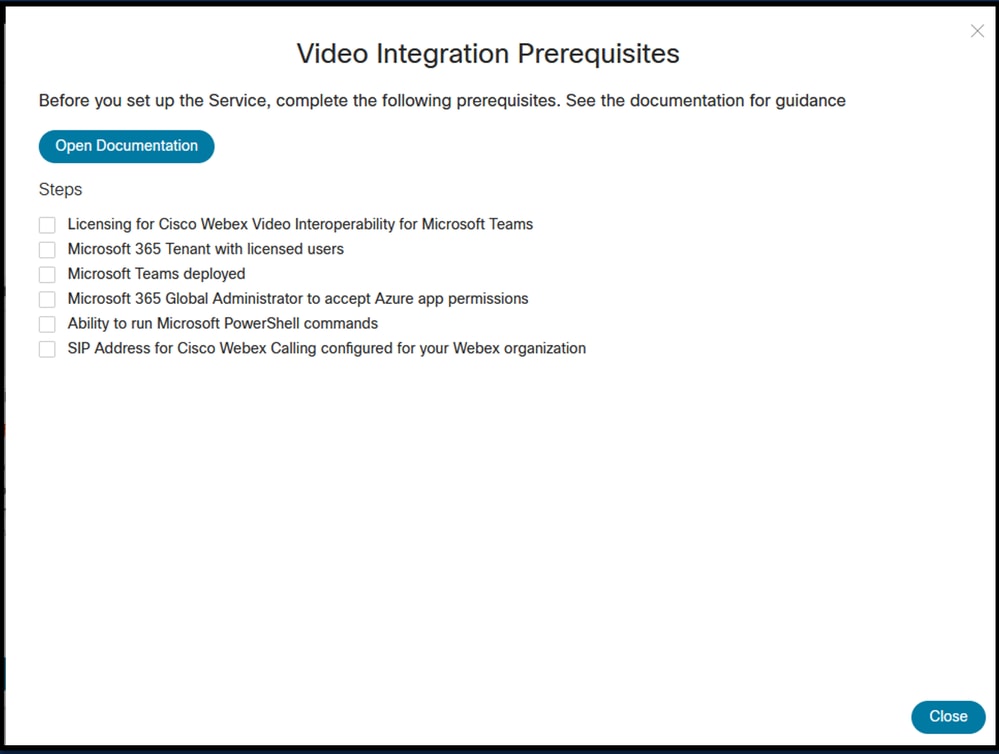 Video Integration Prerequisites