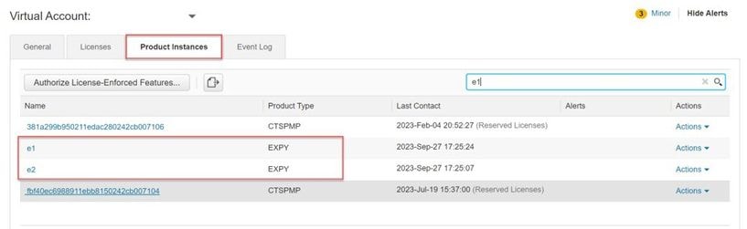 Página Instancia de producto - CSSM