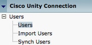 Cisco Unity Connection User Configuration