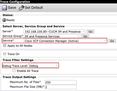 cisco XCP Connection Manager