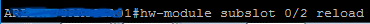 Command to reload PVDM Card