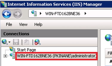SSO with CUCM and AD FS - Troubleshoot dotless certificate - Click server name