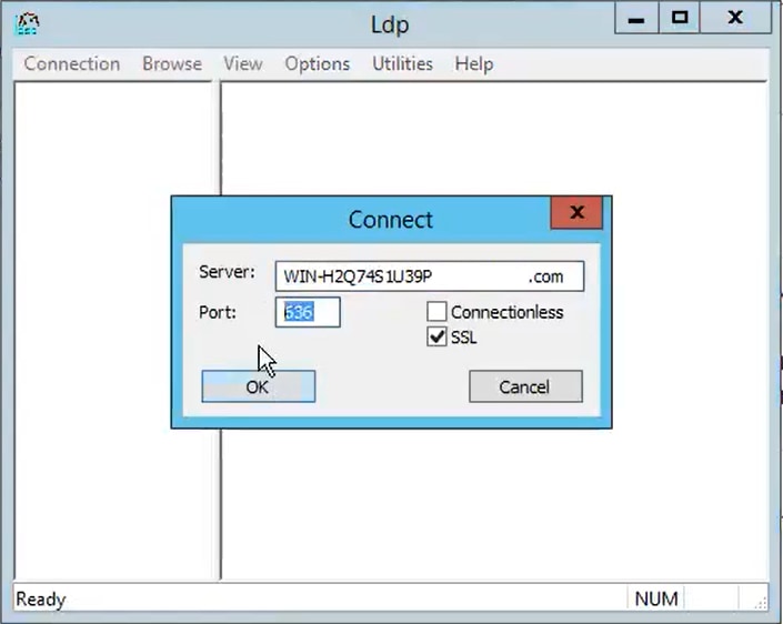 Configure CUCM for secure LDAP - port 636