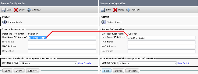 Rebuild CUCM Publisher from Subscriber - Cisco