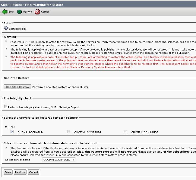 Publisher Restore 2