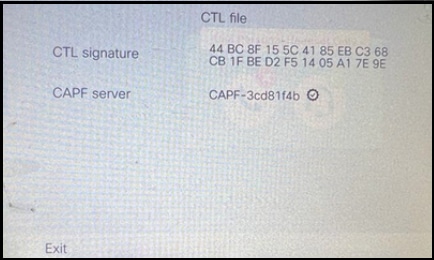 CTL File on the Phone