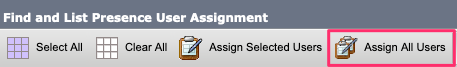 CUCM Assign All Users