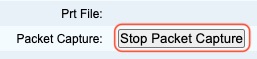 Stop Packet Capture