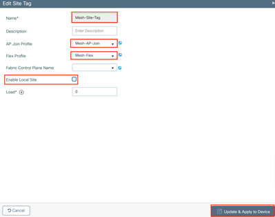 Site Tag Configuration
