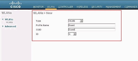Profile Name and WLAN SSID