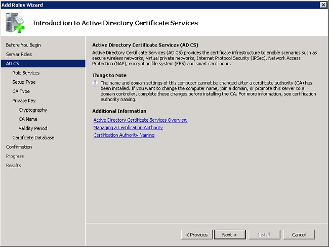 Introduction to Active Directory Certificate Services