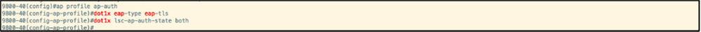 AP Profile Configuration