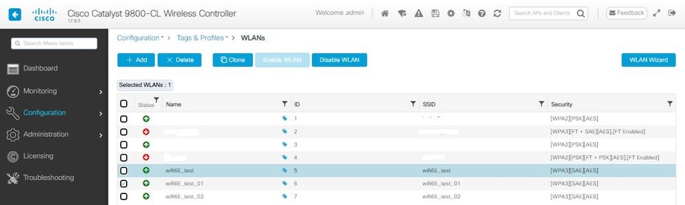 شبكات WLAN MBSSID