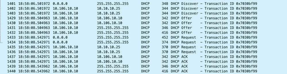 Embedded Packet Capture su WLC