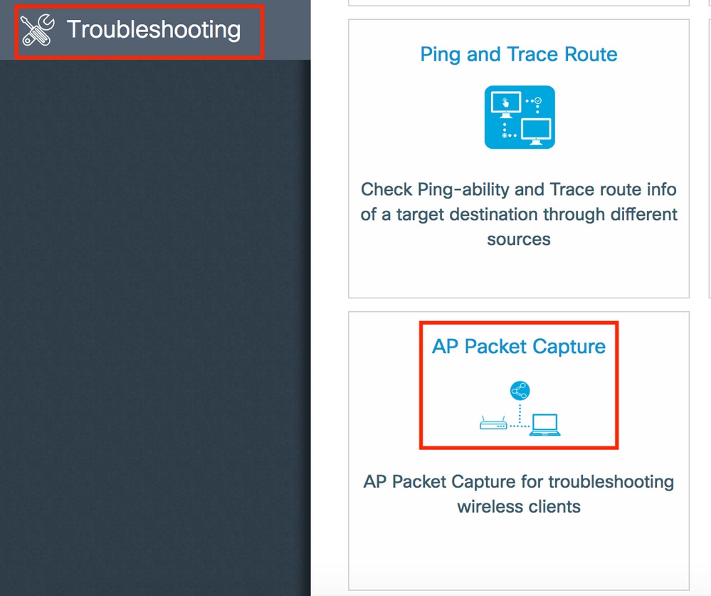 Troubleshooting- AP Packet Capture