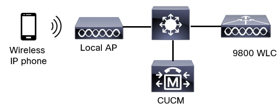 Local AP network diagram