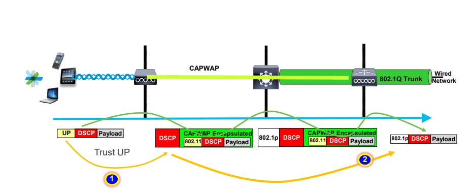 CAPWAP到有線網路