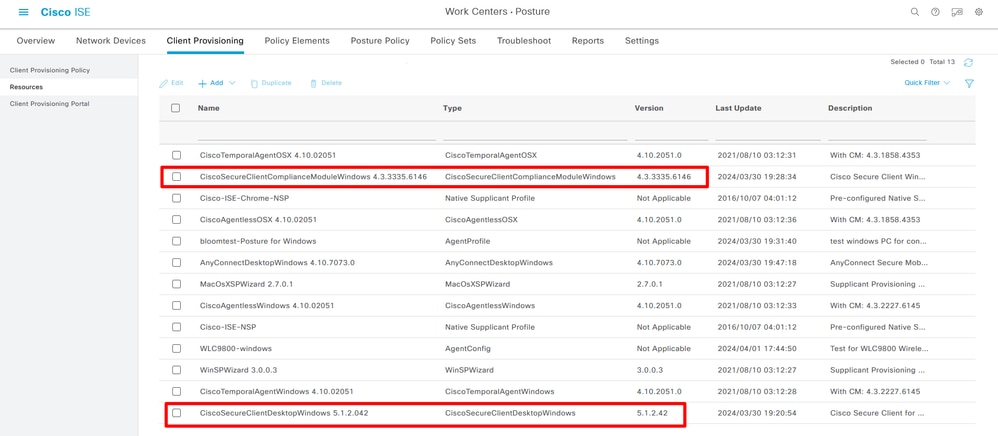 Upload Secure Client and Compliance Module Successful
