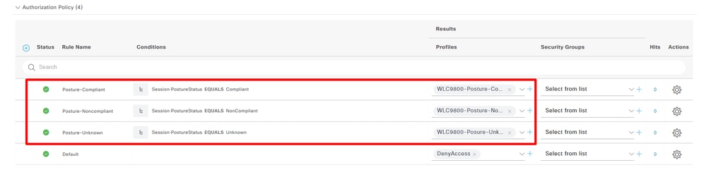 Create Authorization Policy