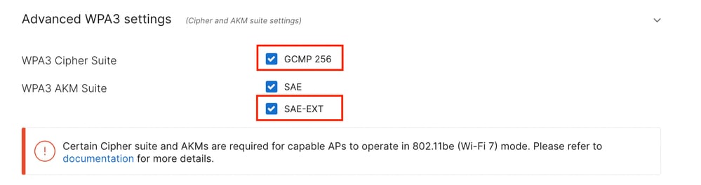 Enable GCMP256 and SAE-EXT