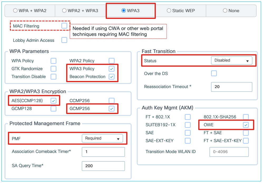 Enhanced Open SSID