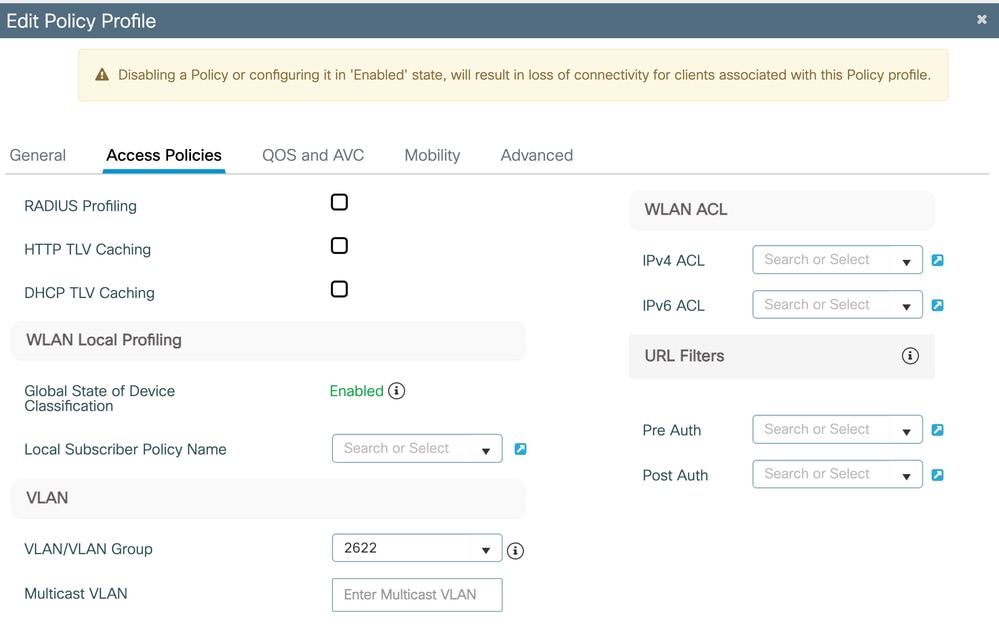 WLAN Security L2 Settings