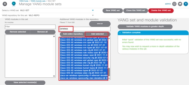 Wireless Info of Catalyst 9800