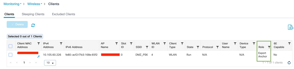 Client State on Anchor
