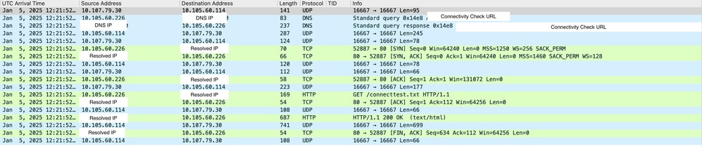 Network Connectivity Status Check on Anchor Controller