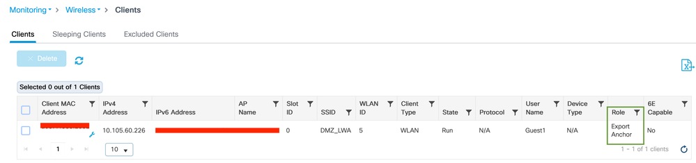 Client State on Anchor