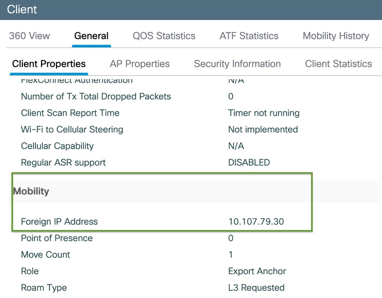 Client Properties on Anchor