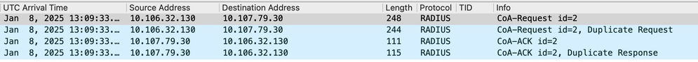 Change of Authorization (COA) with Foreign Controller