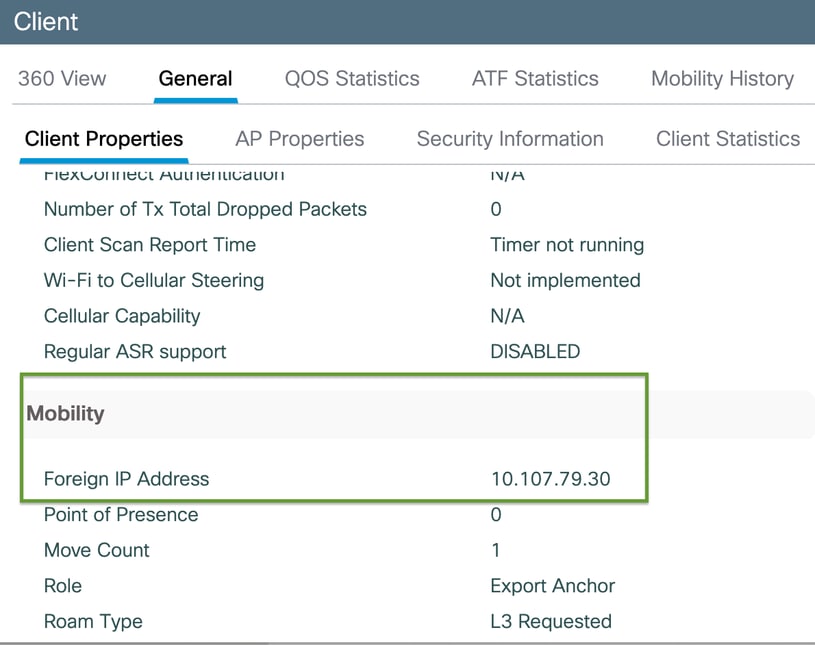 Client Properties on Anchor