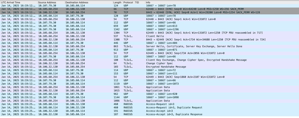 Client Access to External Webauth Page to Provide Authentication Details