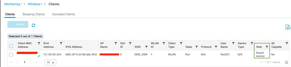 Client State on Anchor
