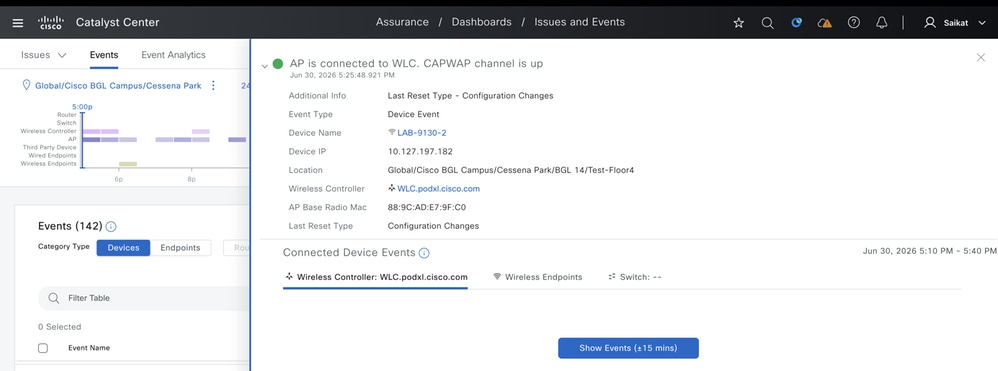 Detailed Overview of Event Reported (Info)