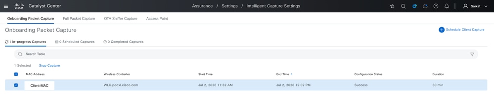 Scheduled Onboarding Capture