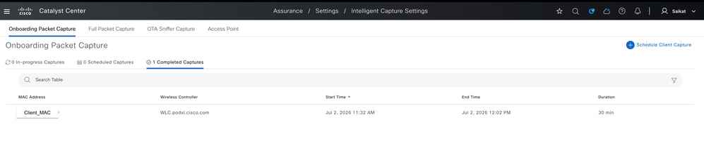Completed Onboarding Capture