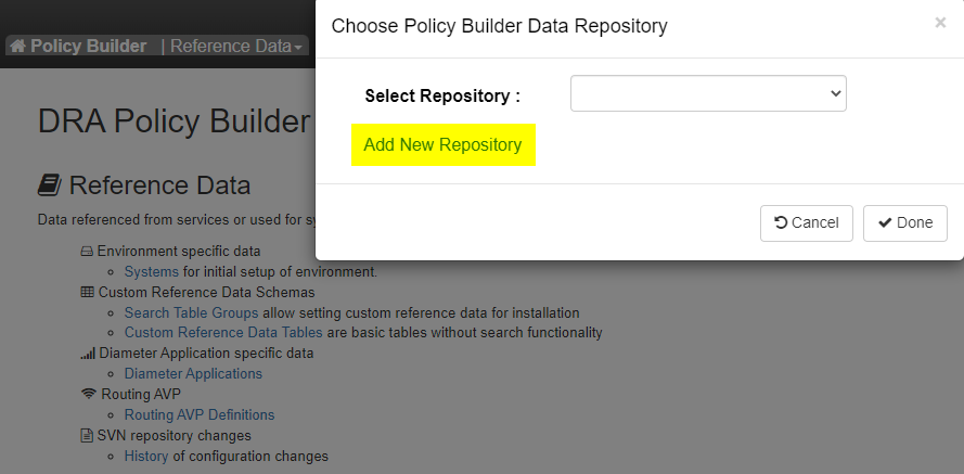 DRA Policy Builder