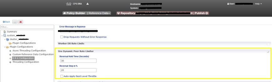PB Repository Configuration Example