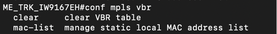 CLI output